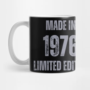 Vintage Made in 1976 , Limited Edition  , Gift for Mom Dad Birthday Mug